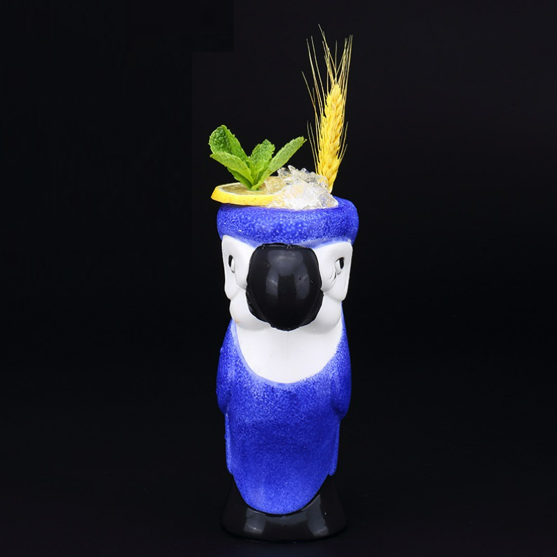Wine Beer Cocktail - Papuga hawaje kubek Tiki s kubek