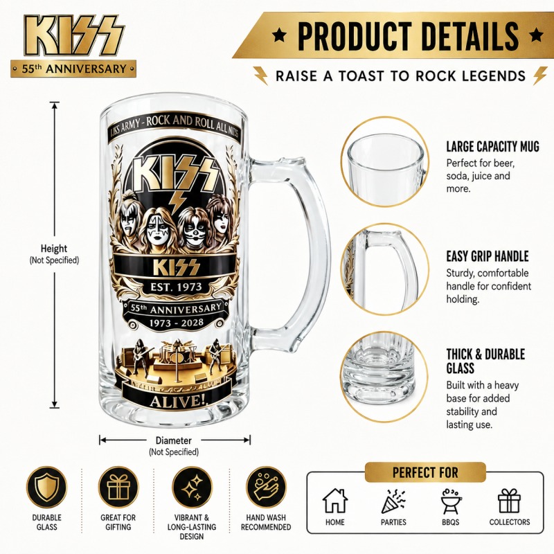 Beer Mug Handled - Naklejka wodoodporna na kufel do piwa