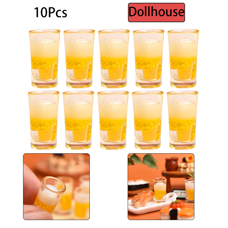Wine Beer & Deli Reviews - 10 szt. Miniaturowe kubki do zabawy