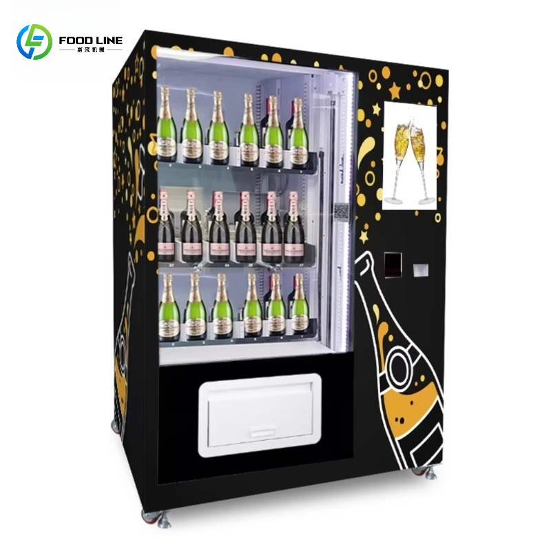 Wine Beer & Deli Reviews - Automat do napojów z systemem podnoszenia,