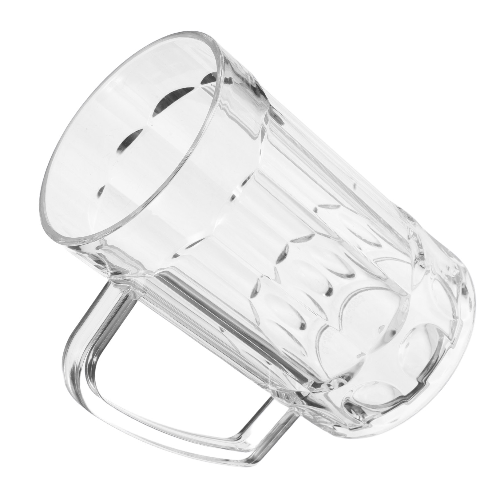 Beer Mug Handled - Akrylowy kufel do piwa z uchwytem