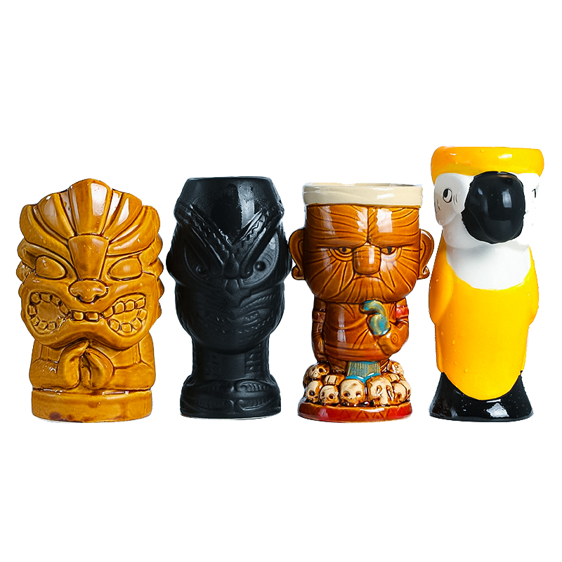 Wine Beer Cocktail - Kubki Tiki z Hawajów, kubek do