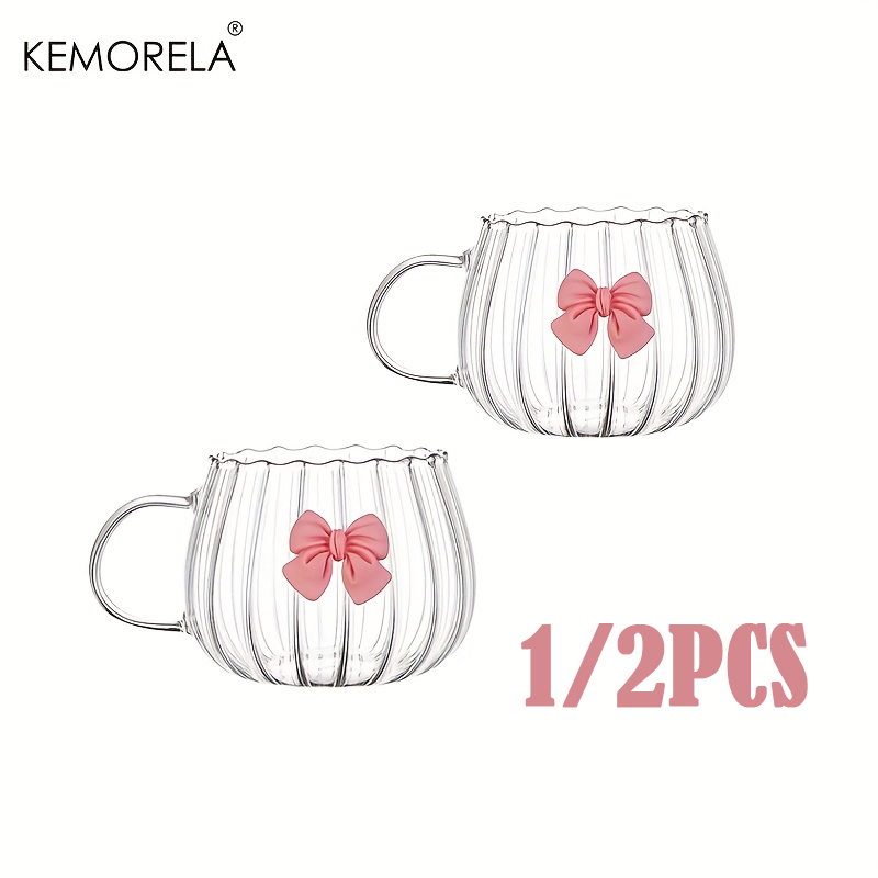 Beer Mug Handled - 1/2 SZT. Szklane Kubki Dynie z