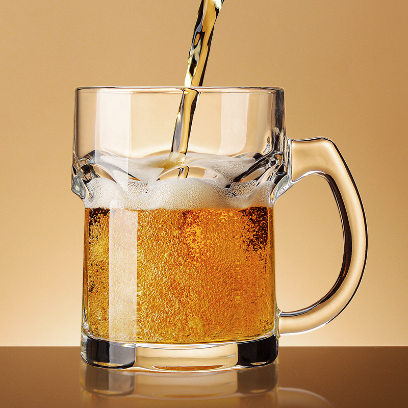 Beer Mug Handled - Kufel do piwa z uchwytem, kreatywny,
