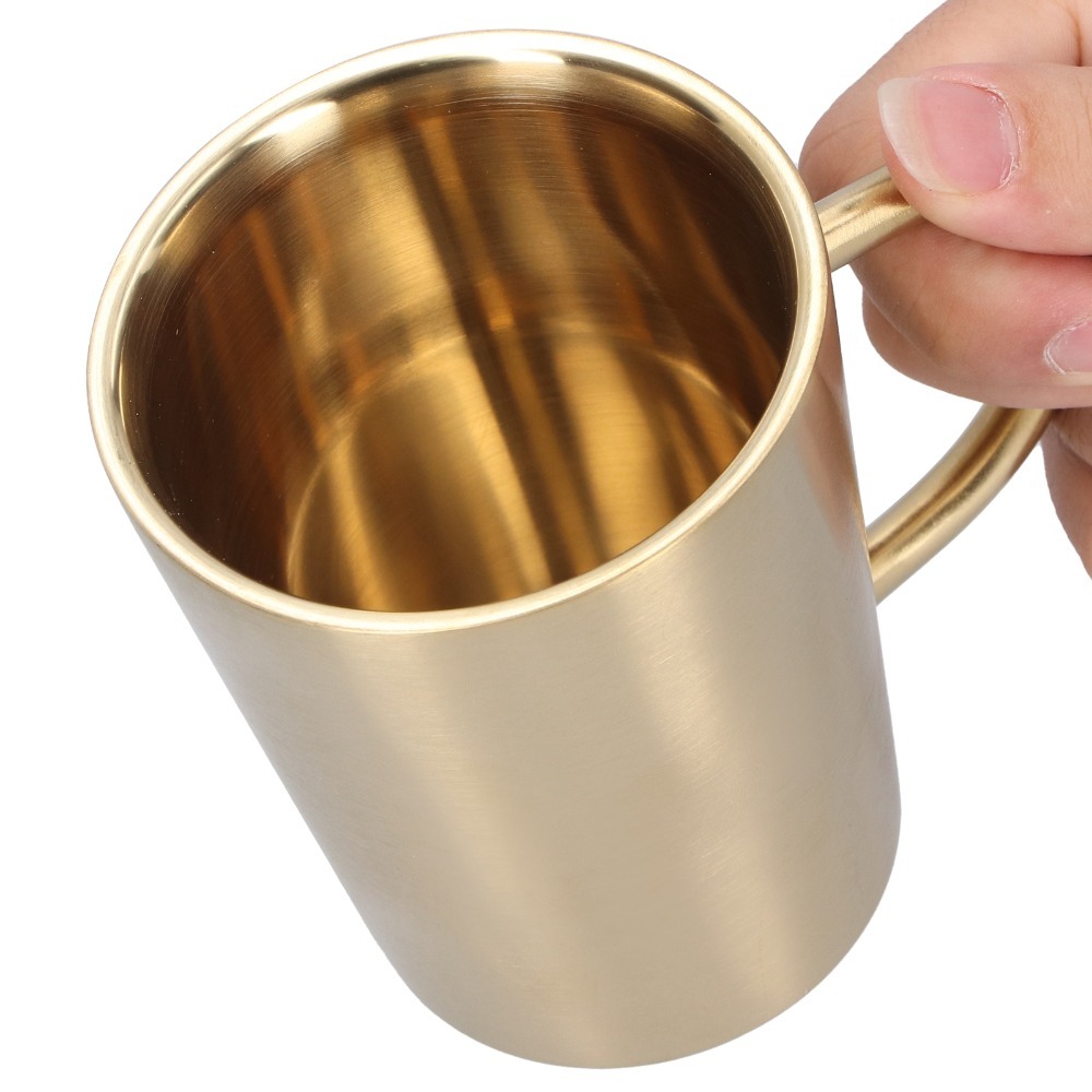 Kubek do piwa ze stali nierdze – Beer Mug Handled recenzja i cena