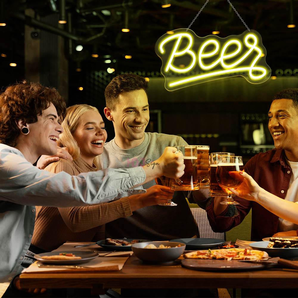 NEONOWY ZNAK LED WHISKY BAR Pi – Wine Beer Whiskey Year recenzja i cena