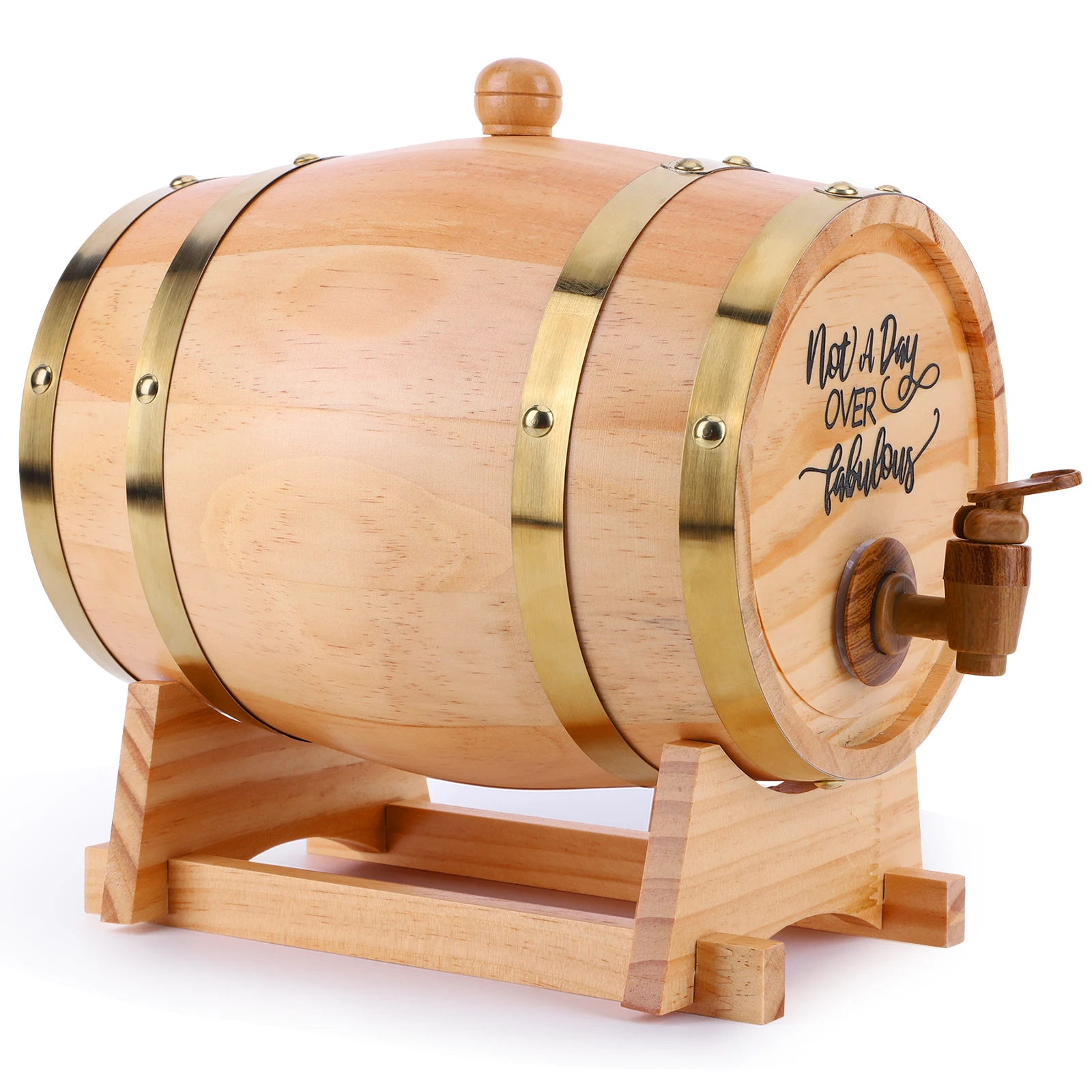 Drewniane beczki na whisky 3L  – Wine Beer Cocktail recenzja i cena