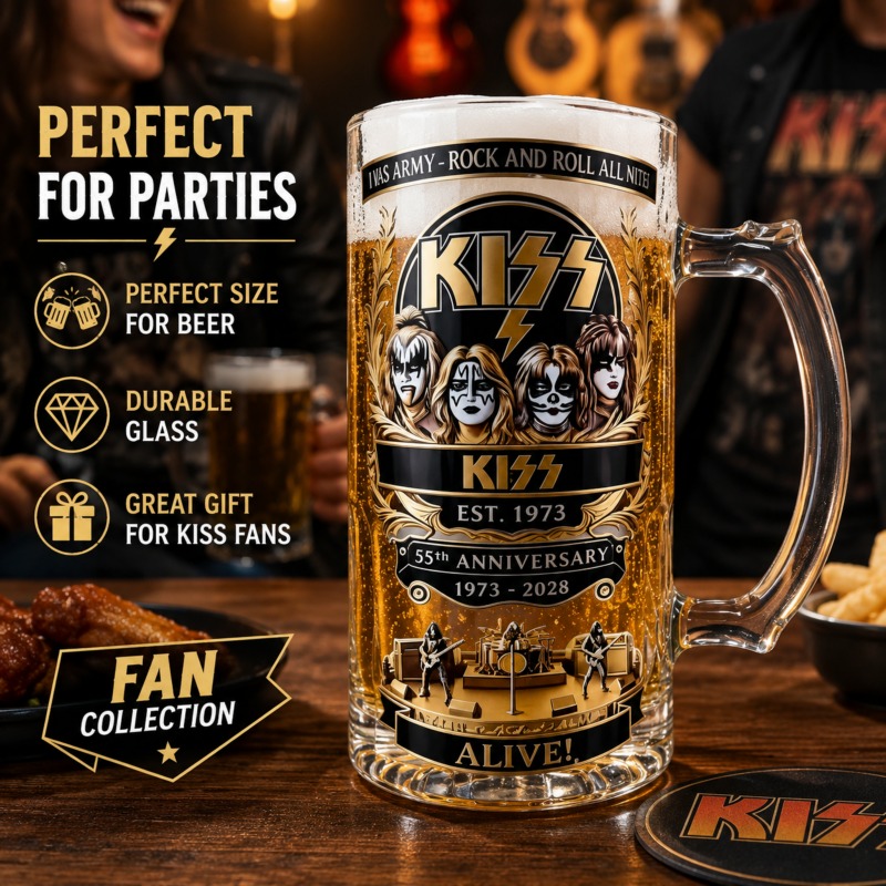 Naklejka wodoodporna na kufel  – Beer Mug Handled recenzja i cena