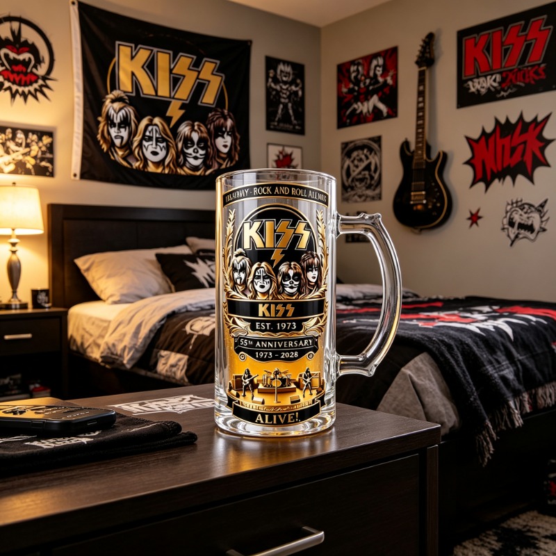 Naklejka wodoodporna na kufel  – Beer Mug Handled recenzja i cena