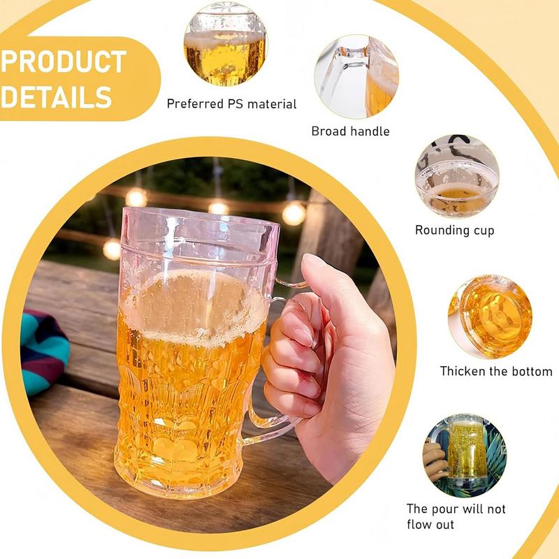 450ml Zabawny fałszywy kufel d – Beer Mug Handled recenzja i cena