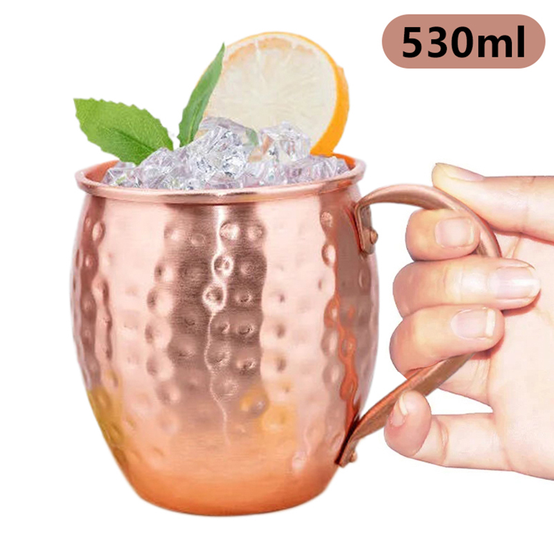 【F】530ml 100% Miedziany Kubek  – Wine Beer Cocktail recenzja i cena