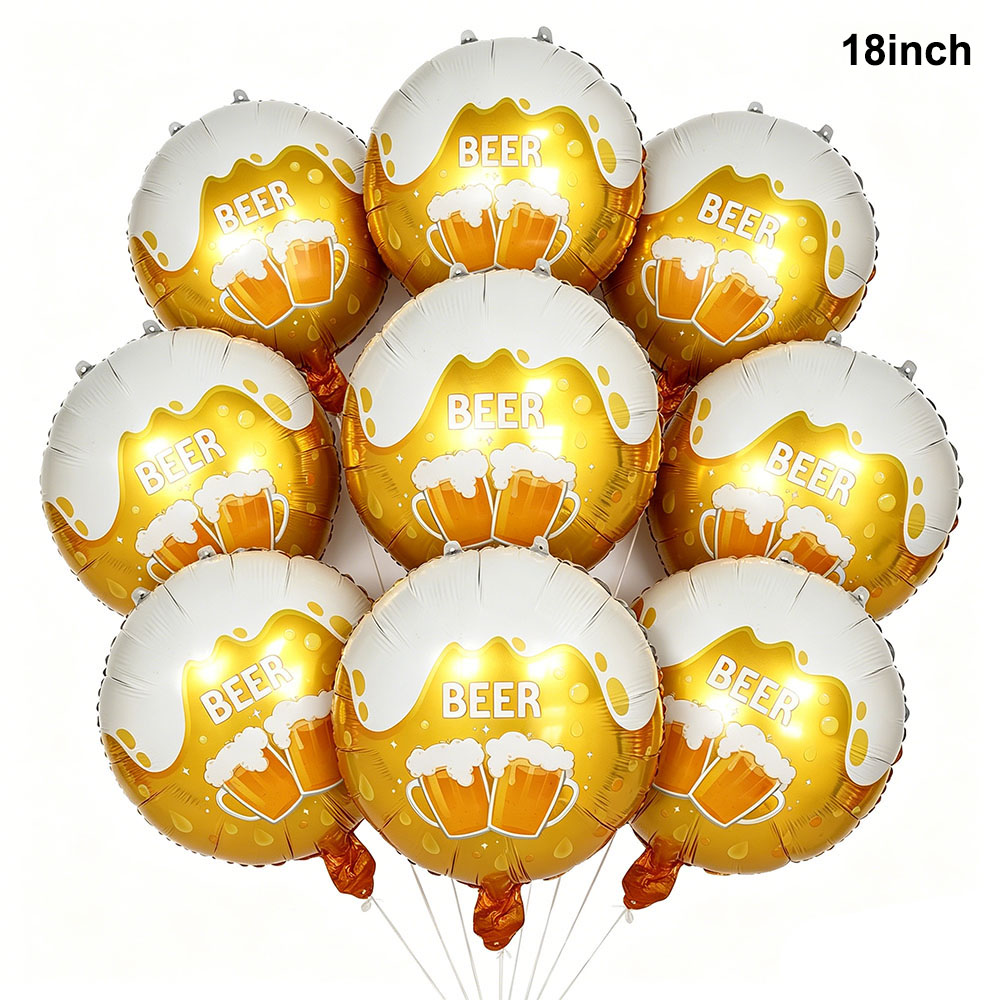 5/10/30 szt. Złote Balony Foli – Wine Beer Whiskey Year recenzja i cena