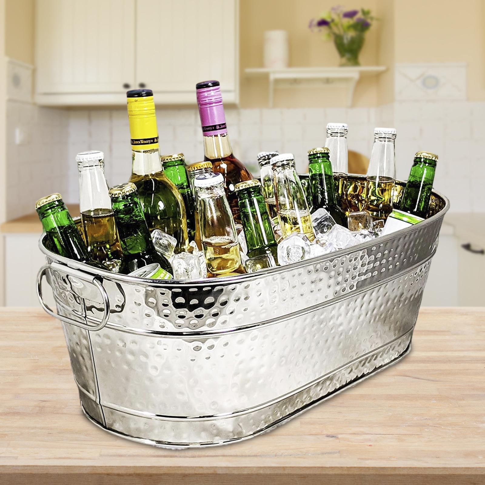 Wiadro na lód Ocynkowany pojem – Wine Beer Cocktail recenzja i cena